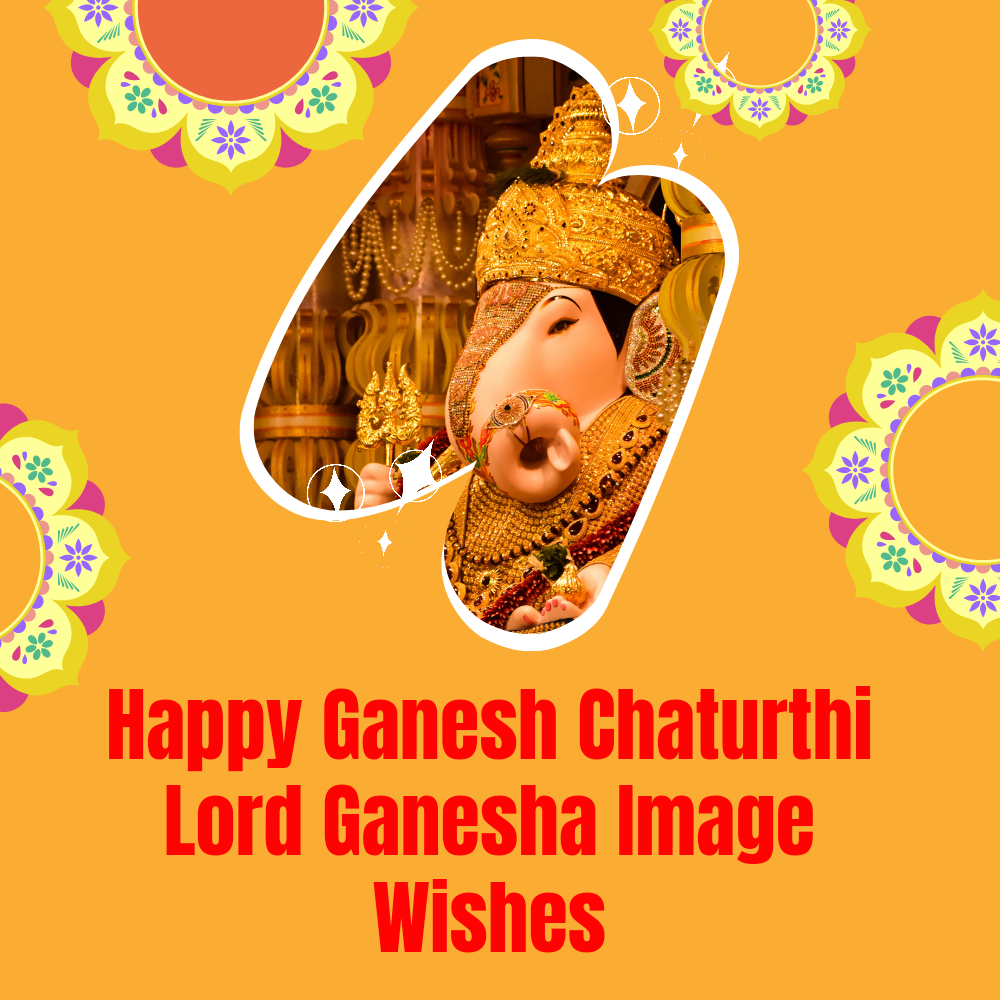 Happy Ganesh Chaturthi Wish Card Card